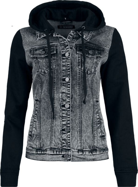 Veste en Jean  de Rammstein - Wo Bist Du - S à 3XL - pour Femme - gris/noir - Rammstein