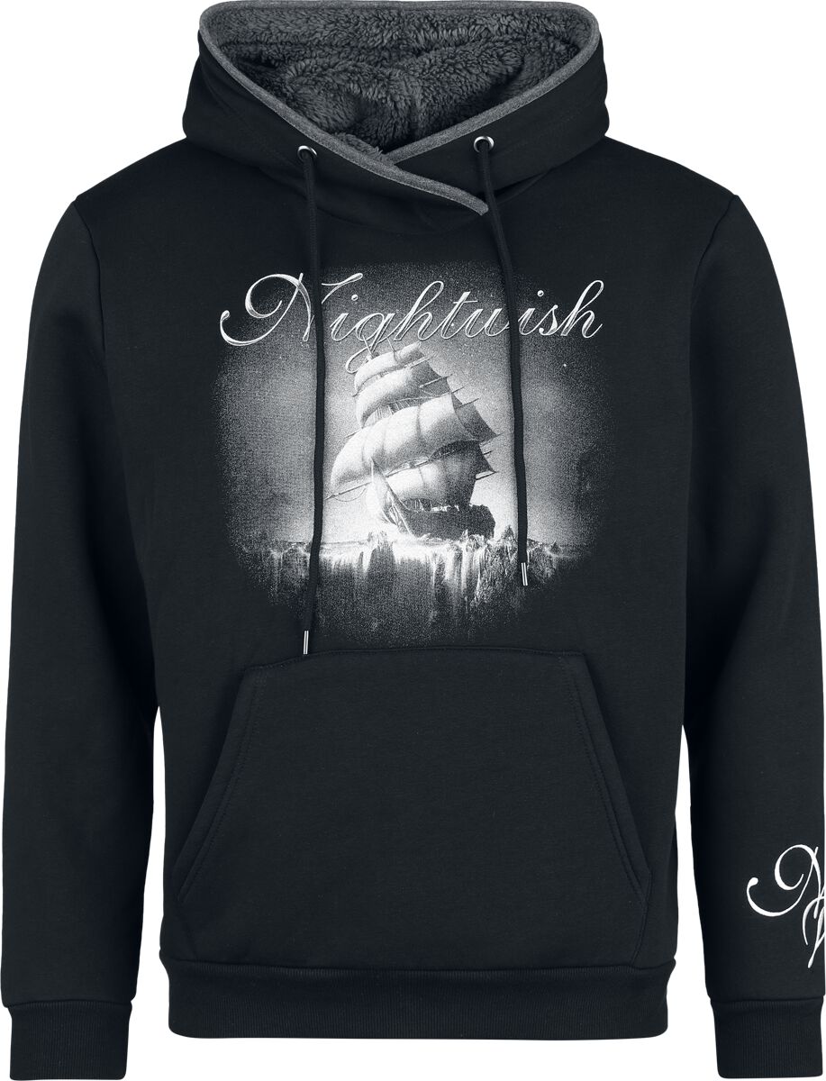 Sweat-shirt à capuche  de Nightwish - EMP Signature Collection - S à XXL - pour Homme - noir/gris - Nightwish