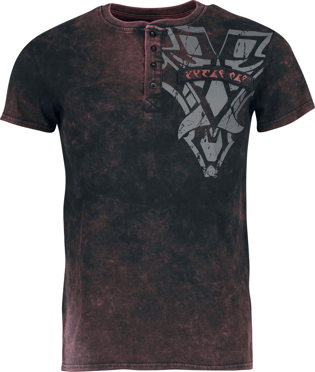 T-Shirt Manches courtes  de Star Trek - Klingon Empire - S à XL - pour Homme - multicolore - Star Trek
