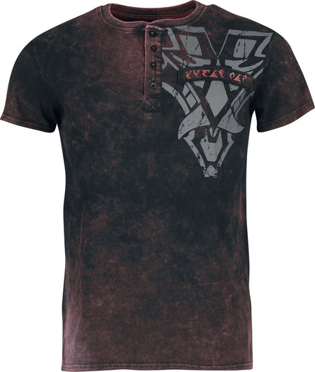 T-Shirt Manches courtes  de Star Trek - Klingon Empire - S à XL - pour Homme - multicolore - Star Trek
