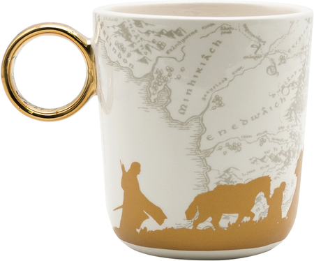 Mug  de Le Seigneur Des Anneaux - L'Anneau Unique - pour Indifférent - multicolore - Le Seigneur Des Anneaux - View 2