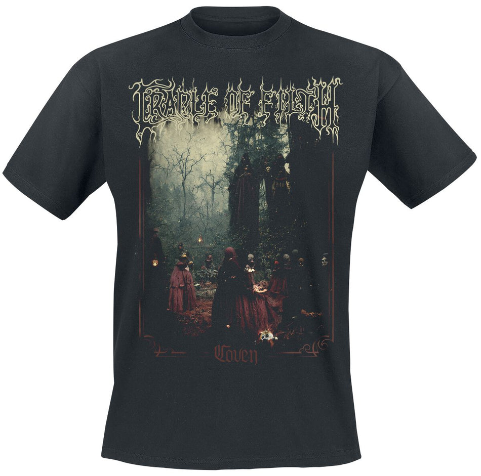 T-Shirt Manches courtes  de Cradle Of Filth - Coven - S à XL - pour Homme - noir - Cradle Of Filth