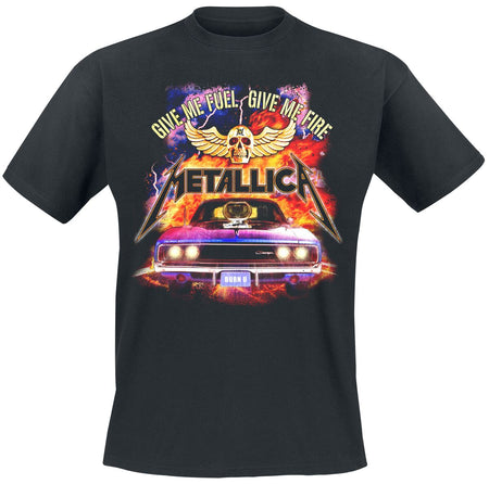 T-Shirt Manches courtes  de Metallica - Give Me Fuel - S à XXL - pour Homme - noir - metallica