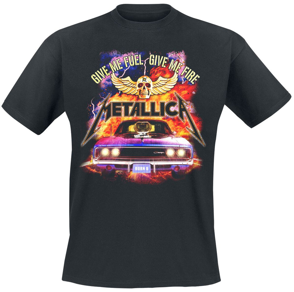 T-Shirt Manches courtes  de Metallica - Give Me Fuel - S à XXL - pour Homme - noir - metallica