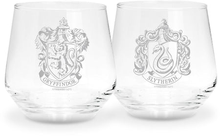 Lot de verres  de Harry Potter - Gryffindor & Slytherin - pour Unisexe - transparent - Harry Potter