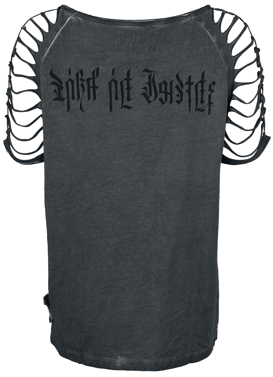 T-Shirt Manches courtes Gaming de Donjons & Dragons - Acererak - S à XXL - pour Femme - gris foncé - Donjons & Dragons - View 2