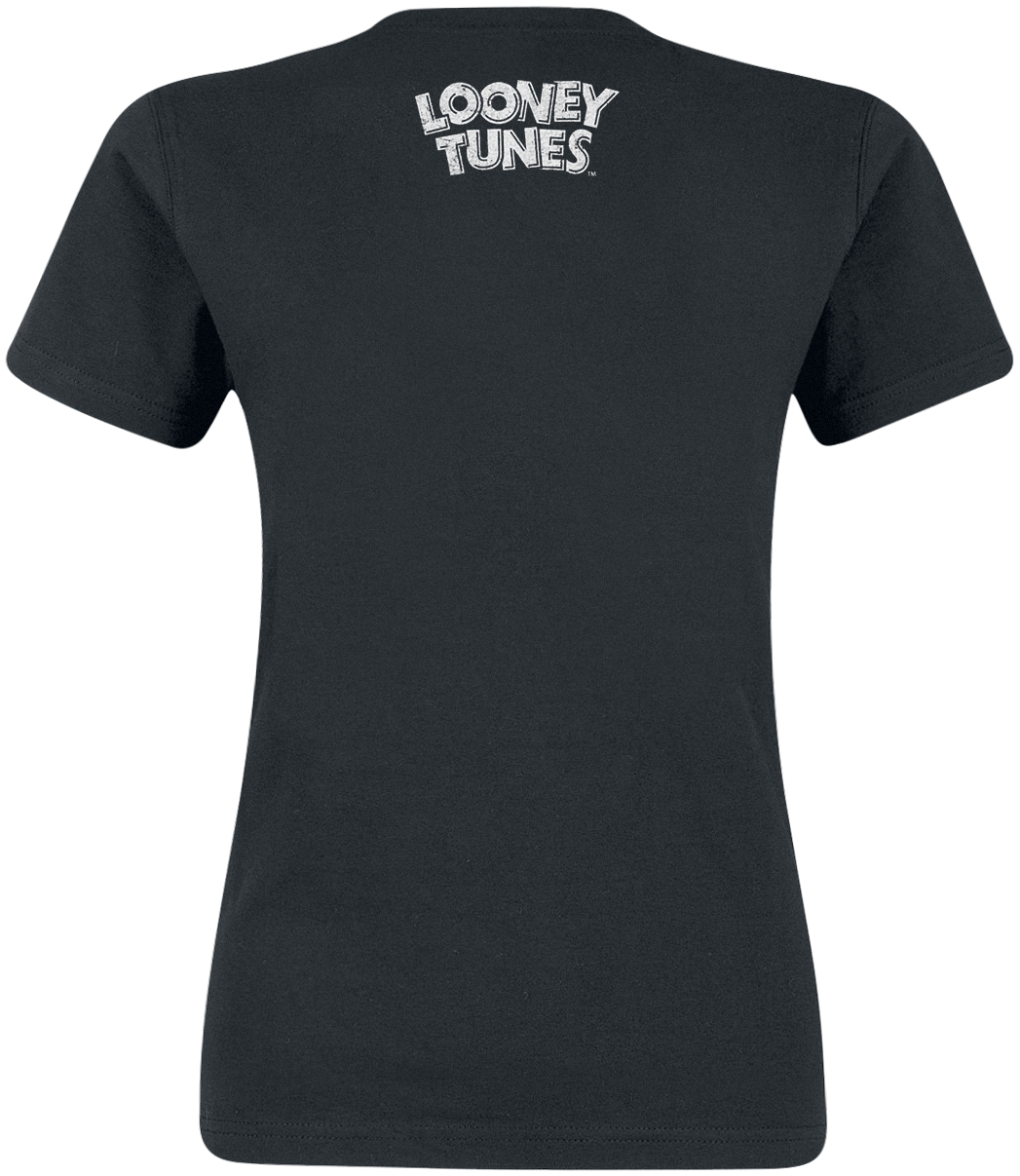 T-Shirt Manches courtes  de Looney Tunes - Titi - S à XXL - pour Femme - noir - Looney Tunes - View 2