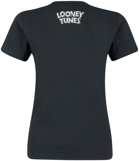 T-Shirt Manches courtes  de Looney Tunes - Titi - S à XXL - pour Femme - noir - Looney Tunes - View 2