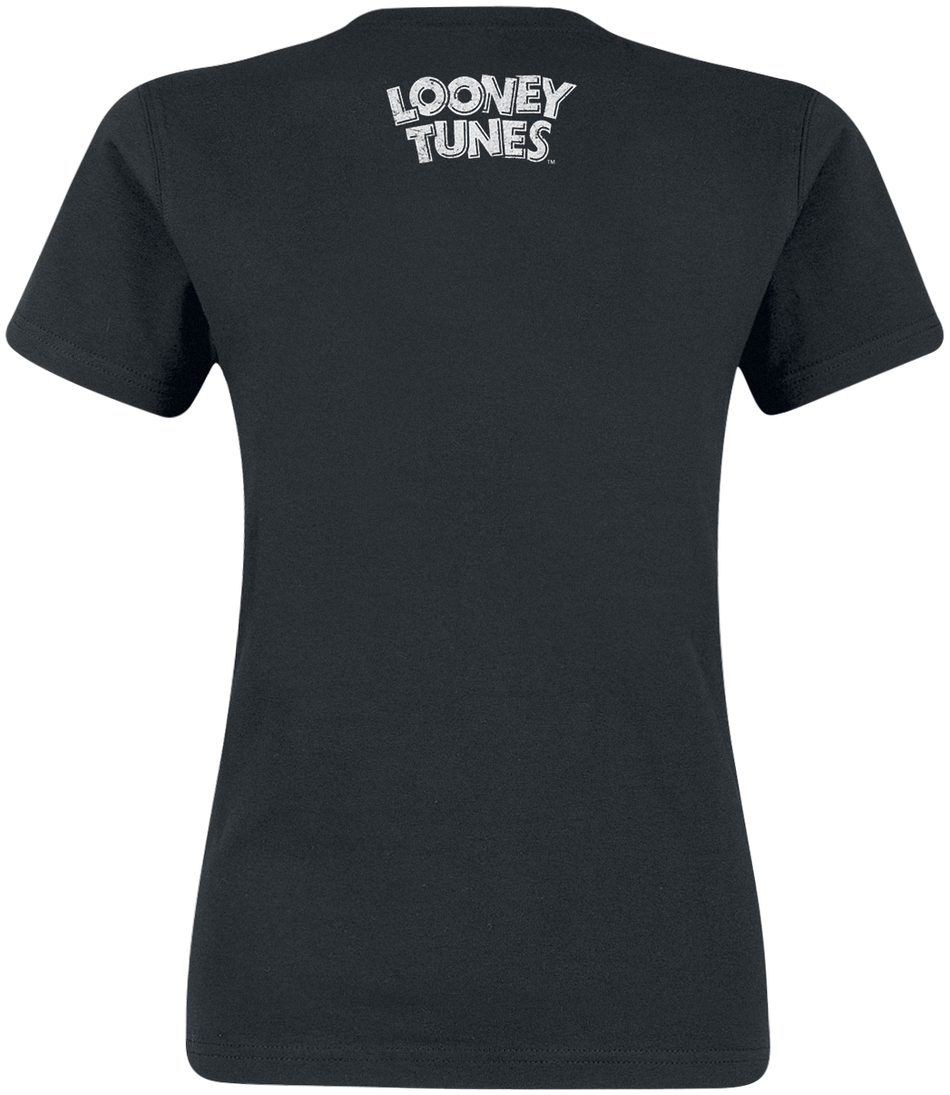 T-Shirt Manches courtes  de Looney Tunes - Titi - S à XXL - pour Femme - noir - Looney Tunes - View 2