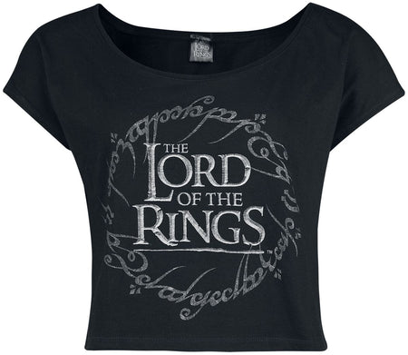 T-Shirt Manches courtes  de Le Seigneur Des Anneaux - Ring - M à XXL - pour Femme - noir - Le Seigneur Des Anneaux