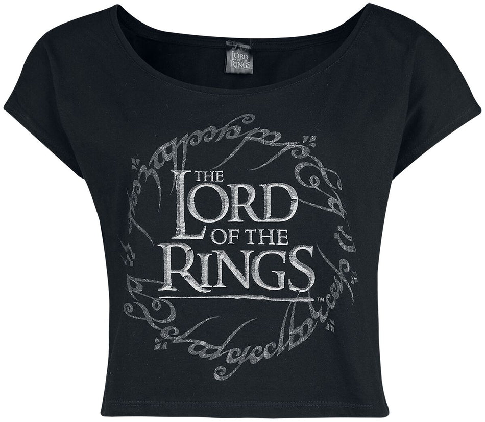 T-Shirt Manches courtes  de Le Seigneur Des Anneaux - Ring - M à XXL - pour Femme - noir - Le Seigneur Des Anneaux
