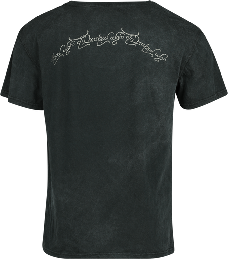 T-Shirt Manches courtes  de Le Seigneur Des Anneaux - Mordor - Ring - S à M - pour Homme - noir - Le Seigneur Des Anneaux - View 2