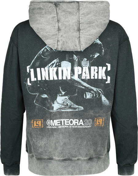 Sweat-shirt zippé à capuche  de Linkin Park - Only Guy - S à XXL - pour Femme - gris - Linkin Park - View 2