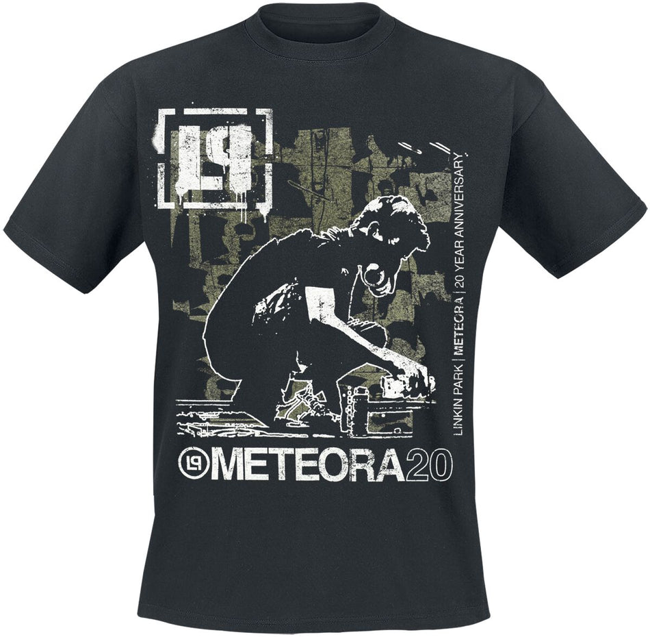 T-Shirt Manches courtes  de Linkin Park - Drip Collage - S à XXL - pour Homme - noir - Linkin Park