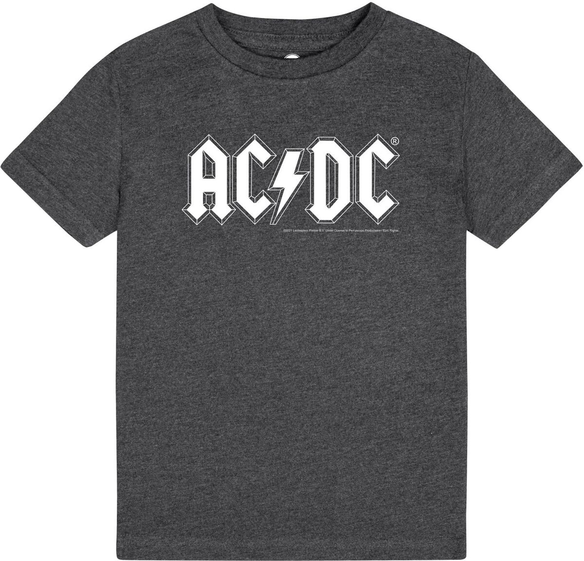 T-shirt  de AC/DC - Metal-Kids - Logo - 104 à 164 - pour filles & garçonse - anthracite - AC/DC