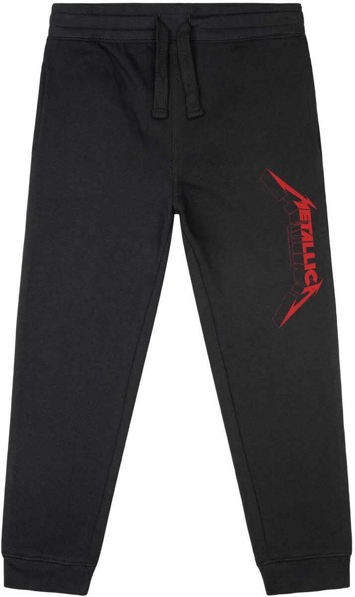 Pantalon de survêtement  de Metallica - Metal-Kids - Logo - 92 à 104 - pour filles & garçonse - noir - metallica