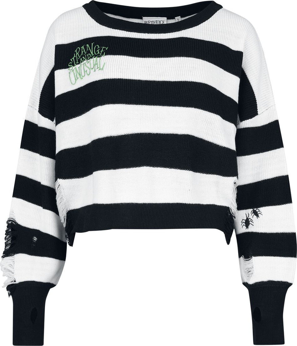 Sweat-shirt  de Beetlejuice - Strange and Unusual - Oversize - S à XXL - pour Femme - multicolore - Beetlejuice