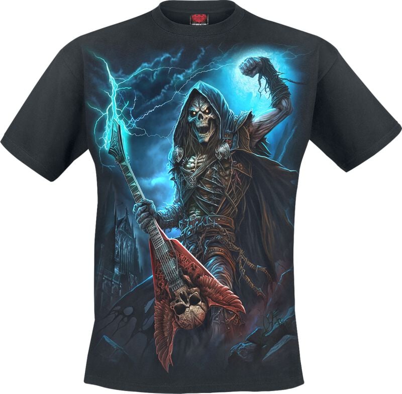 T-Shirt Manches courtes  de Spiral - Dead Metal - S à 4XL - pour Homme - noir - Spiral