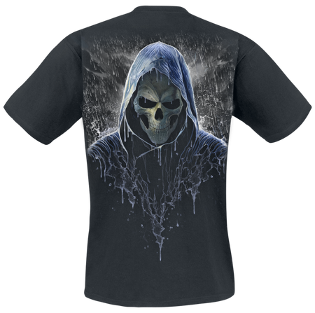 T-Shirt Manches courtes  de Spiral - Reaping in the rain - S à M - pour Homme - noir - Spiral - View 2