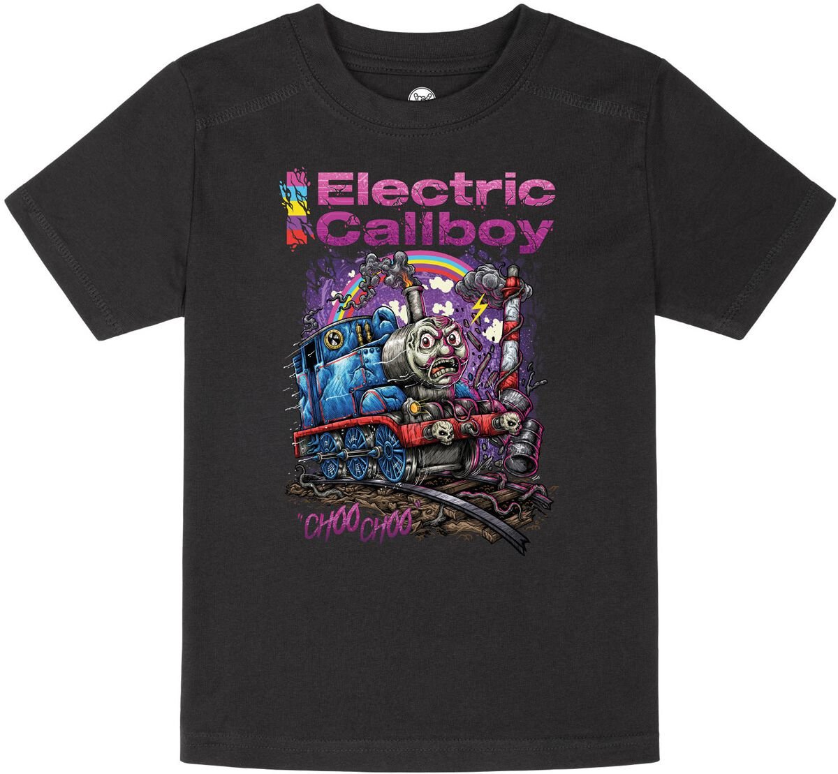 T-shirt  de Electric Callboy - Metal-Kids - Choo Choo - 92 à 164 - pour Enfants - noir - Electric Callboy
