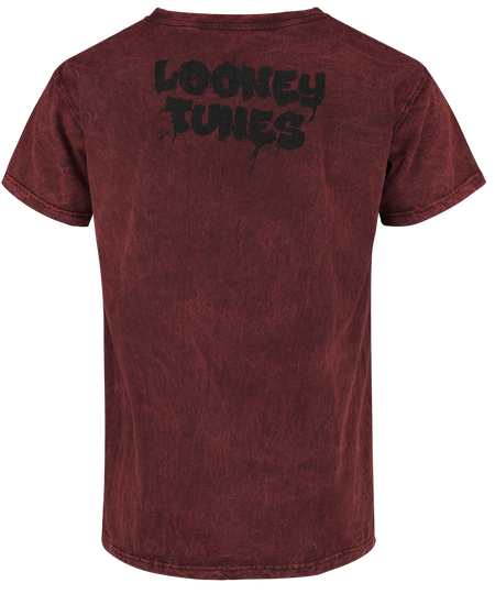 T-Shirt Manches courtes  de Looney Tunes - Coyote - Genius - S à 3XL - pour Homme - rouge - Looney Tunes - View 2