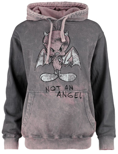 Sweat-shirt à capuche  de Looney Tunes - Tweety - Not an Angel - S à XXL - pour Femme - multicolore - Looney Tunes