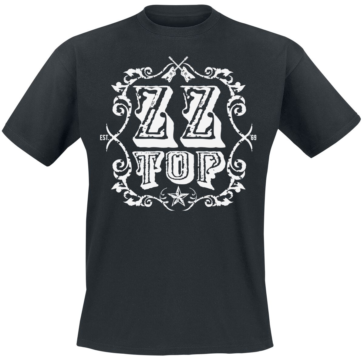 T-Shirt Manches courtes  de ZZ Top - Can't Stop Rockin' - M à XL - pour Homme - noir - ZZ Top