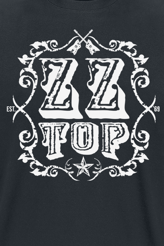 T-Shirt Manches courtes  de ZZ Top - Can't Stop Rockin' - M à XL - pour Homme - noir - ZZ Top - View 2