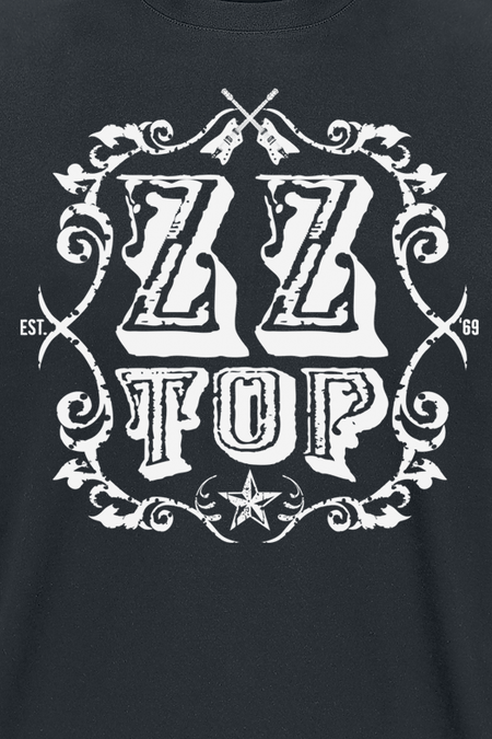T-Shirt Manches courtes  de ZZ Top - Can't Stop Rockin' - M à XL - pour Homme - noir - ZZ Top - View 2