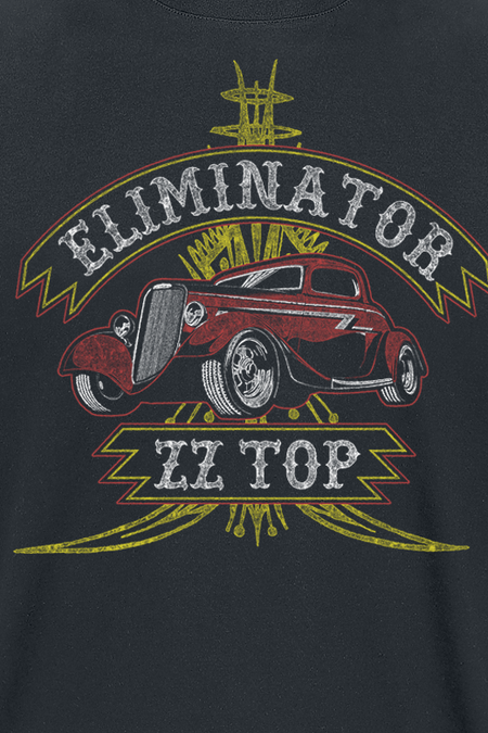 T-Shirt Manches courtes  de ZZ Top - Eliminator Pinstripe - S à 3XL - pour Homme - noir - ZZ Top - View 2