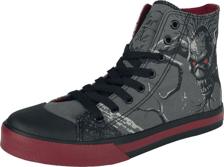 Baskets hautes  de Iron Maiden - EMP Signature Collection - EU37 à EU47 - pour Unisexe - multicolore - Iron Maiden