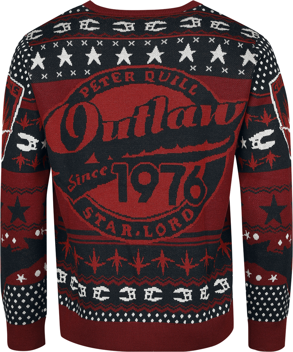 Pull De Noël Disney de Les Gardiens De La Galaxie - Star-Lord - S à M - pour Homme - multicolore - Les Gardiens De La Galaxie - View 2