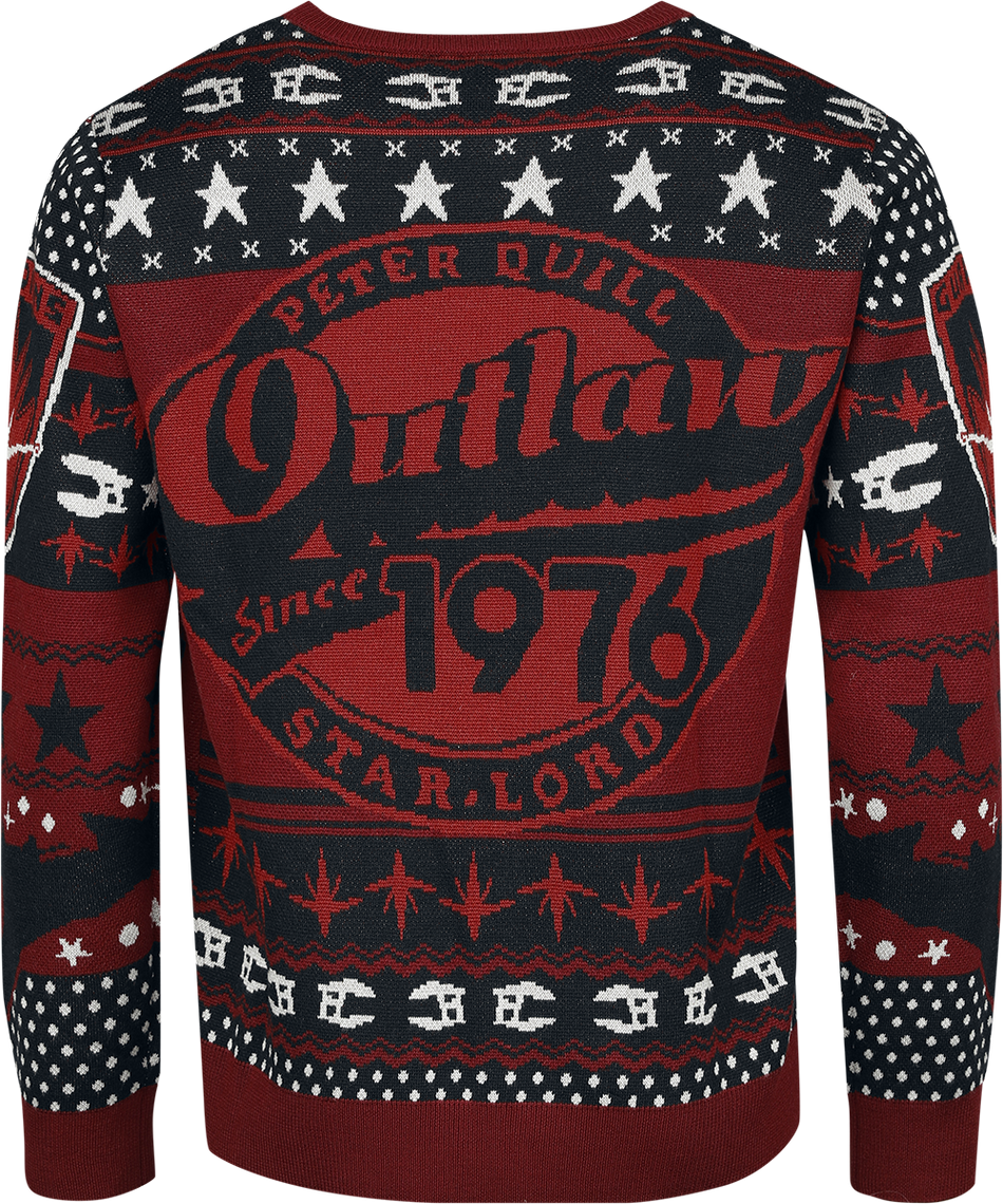 Pull De Noël Disney de Les Gardiens De La Galaxie - Star-Lord - S à M - pour Homme - multicolore - Les Gardiens De La Galaxie - View 2
