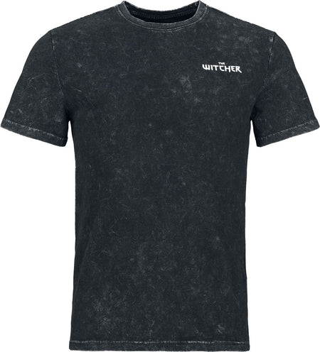 T-Shirt Manches courtes Gaming de The Witcher - Runes - T-Shirt - S à XXL - pour Homme - noir chiné - The Witcher