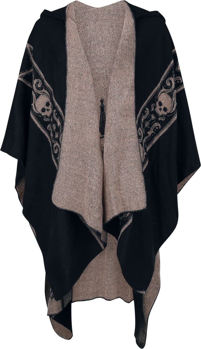 Poncho  de Ghost - Ghost - Collection Signature EMP - Standard - pour Femme - noir - Ghost