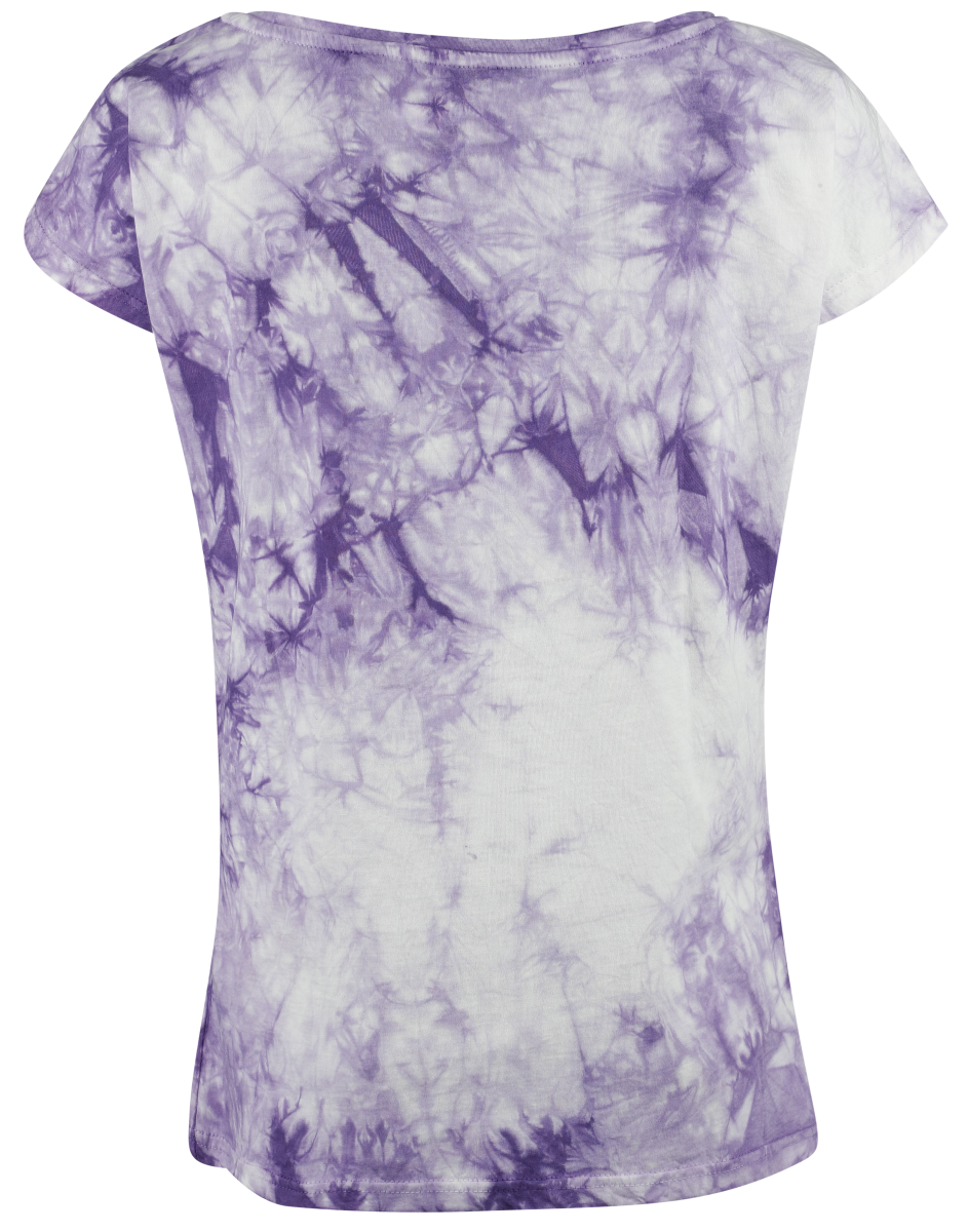 T-Shirt Manches courtes  de Ramones - Crest - S à XXL - pour Femme - lilas - Ramones - View 2