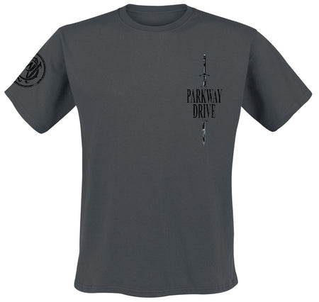 T-Shirt Manches courtes  de Parkway Drive - You Can't Break Me - S à XXL - pour Homme - gris - Parkway Drive