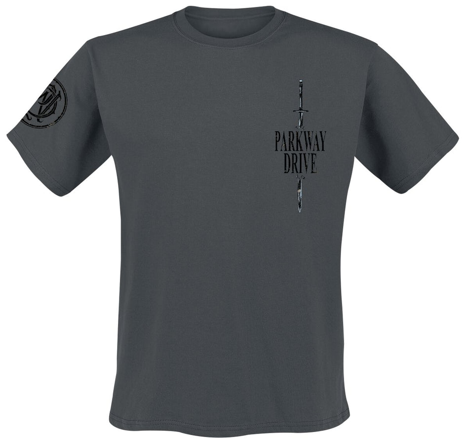 T-Shirt Manches courtes  de Parkway Drive - You Can't Break Me - S à XXL - pour Homme - gris - Parkway Drive