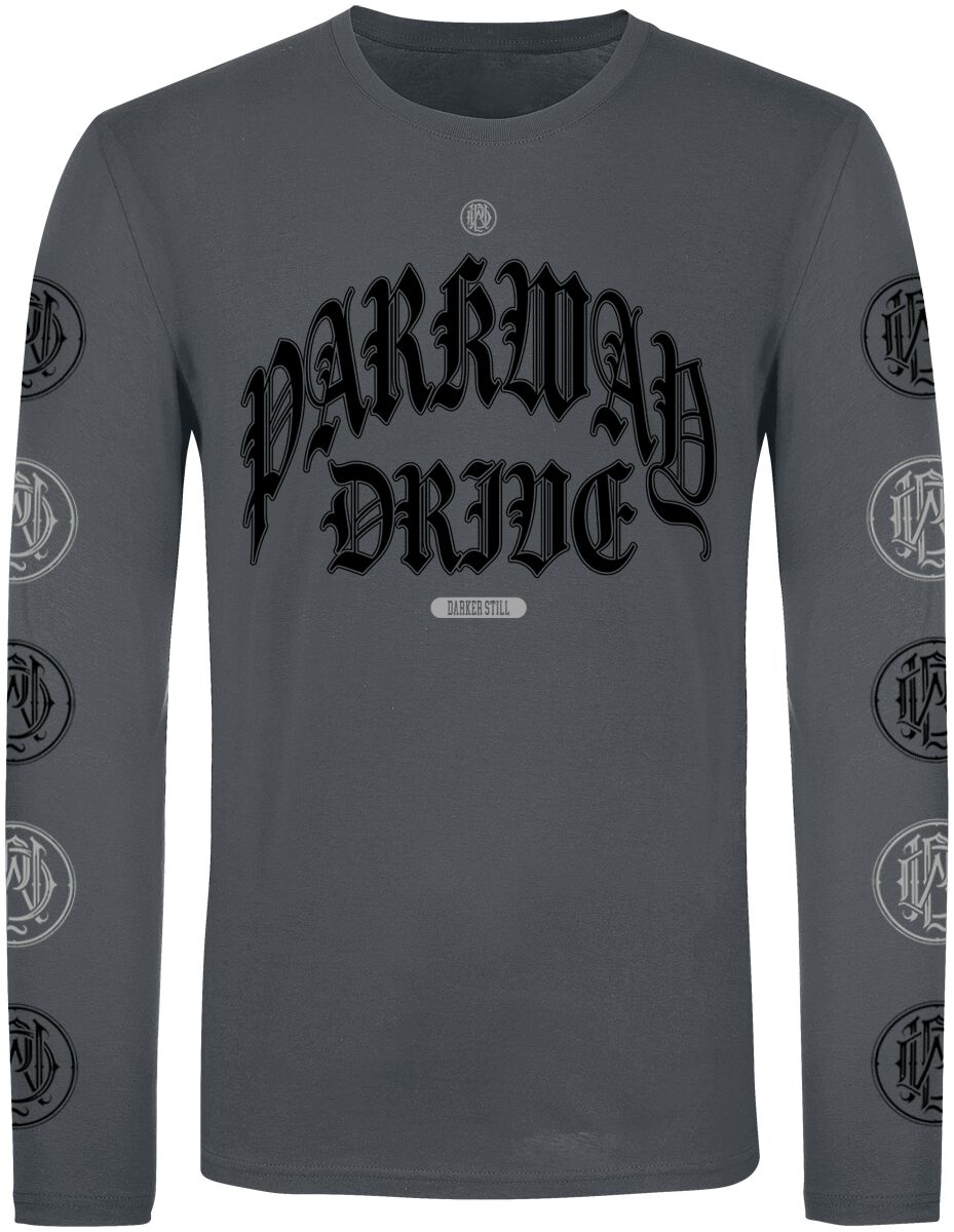 T-shirt manches longues  de Parkway Drive - Logo - S à XL - pour Homme - gris - Parkway Drive