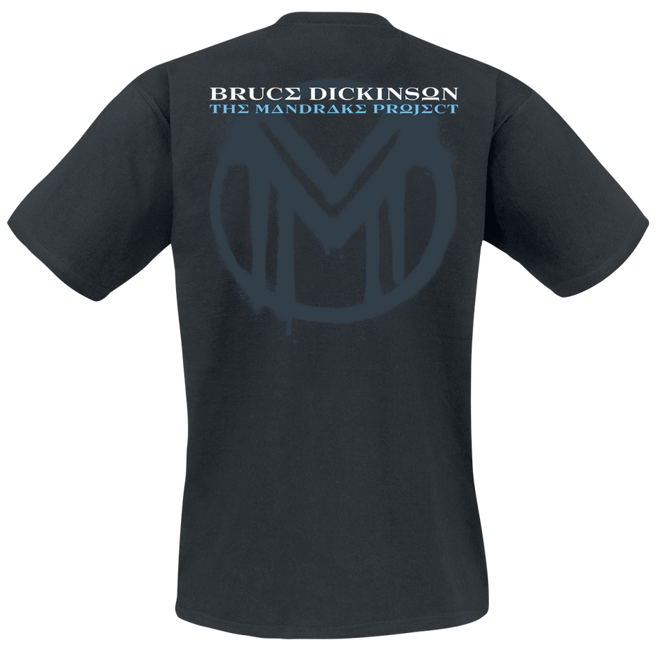 T-Shirt Manches courtes  de Bruce Dickinson - Mandrake Project 1.1 - S à 4XL - pour Homme - noir - Bruce Dickinson - View 2