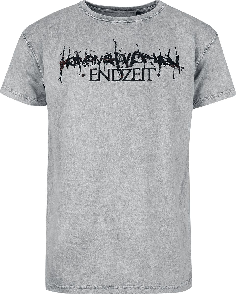 T-Shirt Manches courtes  de Heaven Shall Burn - Endzeit - S à 4XL - pour Homme - gris - Heaven Shall Burn