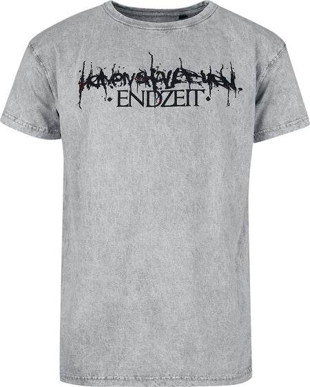 T-Shirt Manches courtes  de Heaven Shall Burn - Endzeit - S à 4XL - pour Homme - gris - Heaven Shall Burn