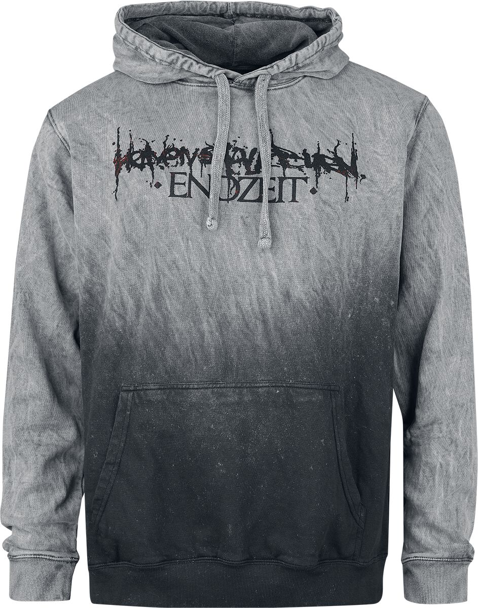 Sweat-shirt à capuche  de Heaven Shall Burn - Endzeit - S à XXL - pour Homme - gris - Heaven Shall Burn