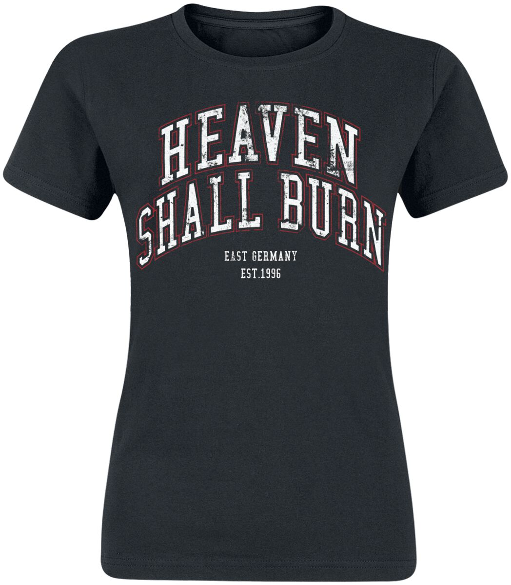T-Shirt Manches courtes  de Heaven Shall Burn - Never Never - M à XL - pour Femme - noir - Heaven Shall Burn