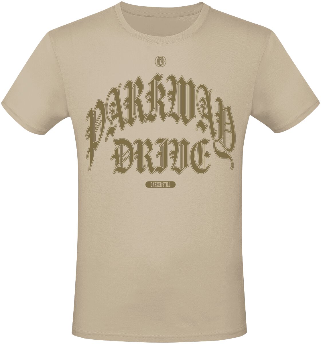 T-Shirt Manches courtes  de Parkway Drive - Darker Still - S à M - pour Homme - naturel - Parkway Drive