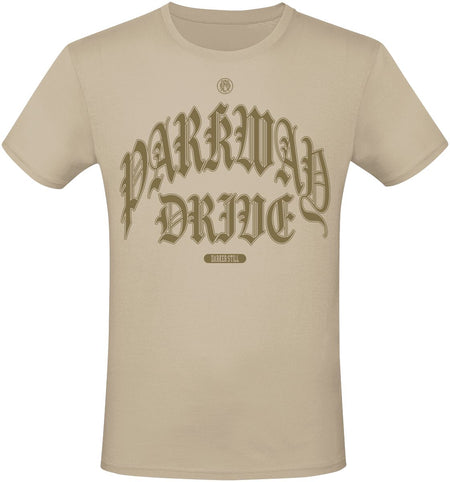 T-Shirt Manches courtes  de Parkway Drive - Darker Still - S à M - pour Homme - naturel - Parkway Drive