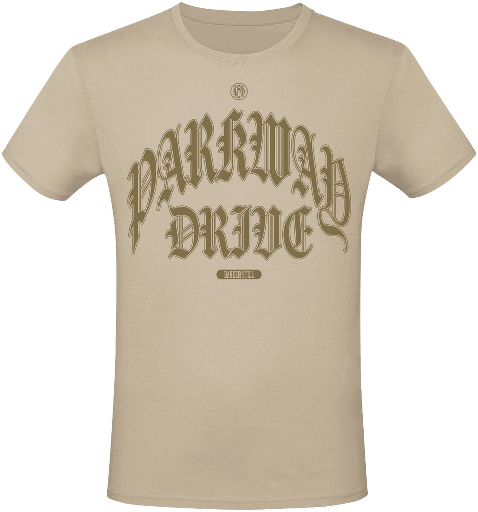 T-Shirt Manches courtes  de Parkway Drive - Darker Still - S à M - pour Homme - naturel - Parkway Drive