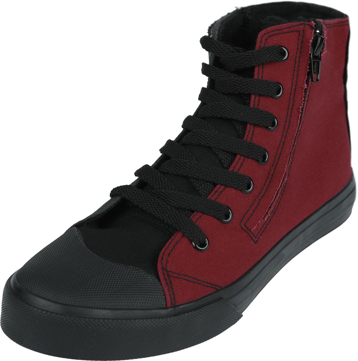 Baskets hautes  de RED by EMP - EU37 à EU47 - pour Unisexe - noir/gris/rouge - RED by EMP