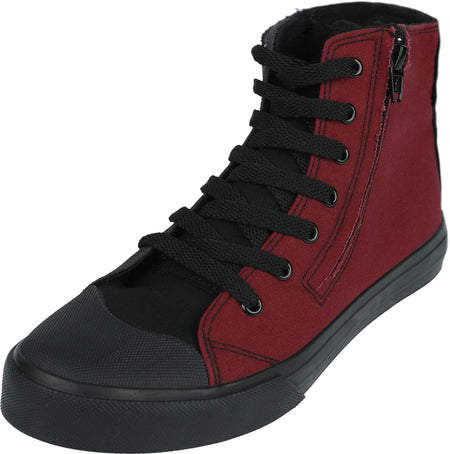 Baskets hautes  de RED by EMP - EU37 à EU47 - pour Unisexe - noir/gris/rouge - RED by EMP
