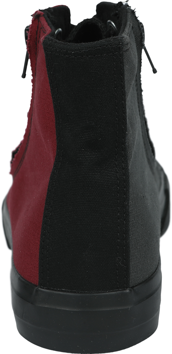 Baskets hautes  de RED by EMP - EU37 à EU47 - pour Unisexe - noir/gris/rouge - RED by EMP - View 2